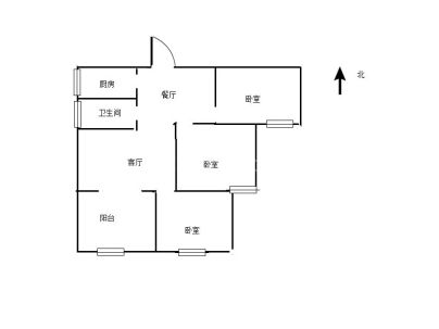 恒大缤纷城(安置区) 3室 2厅 105平米