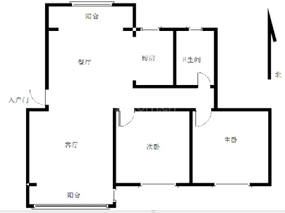 怡佳百合(百合园) 3室 2厅 127平米