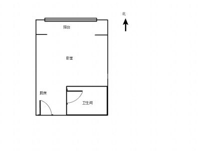 碧桂园天悦二期公寓 1室 1厅 35平米