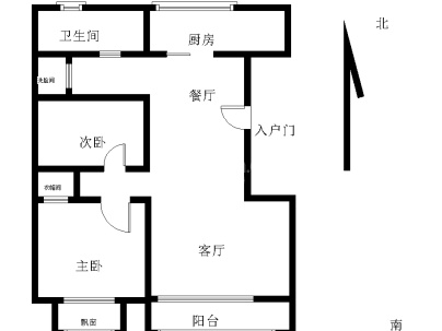 杭景园 2室 2厅 103平米