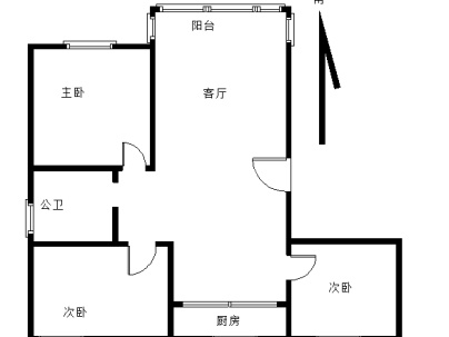 麒麟庄园(昆仑路) 3室 2厅 113平米