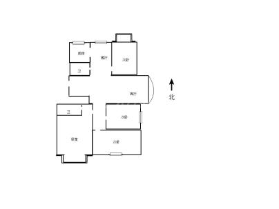 水木清华 4室 2厅 180平米