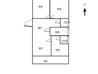 正弘悦府(高层) 3室 2厅 127平米