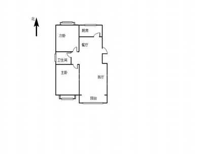 东华锦城 2室 2厅 94平米