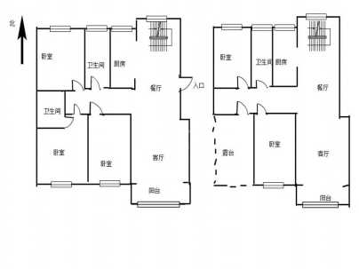 锦绣花园 5室 3厅 143平米