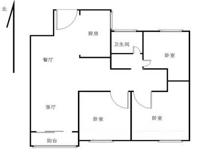 悦珑府(高层) 3室 2厅 108平米