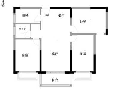 国安悦府(一期) 6室 2厅 200平米