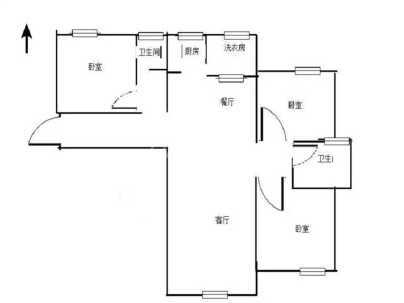 东方锦江国际花园 3室 2厅 161平米