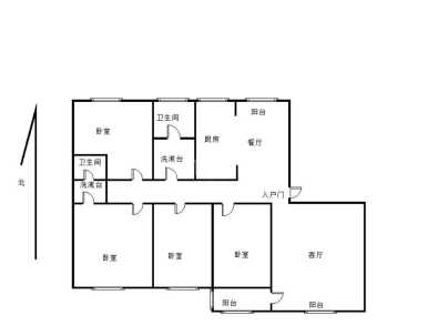和谐景苑(神火大道) 4室 2厅 175.67平米