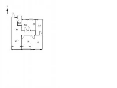 信华城三期(高层) 3室 2厅 118.63平米