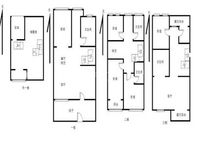 信华城一期(别墅) 4室 3厅 396平米