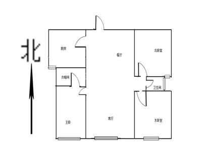 名门城(高层) 3室 2厅 138平米