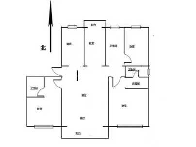 建业天筑 4室 2厅 179平米