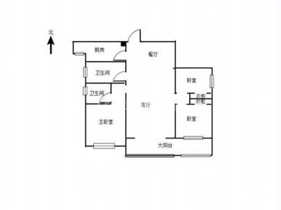 名门城(高层) 3室 2厅 138.8平米