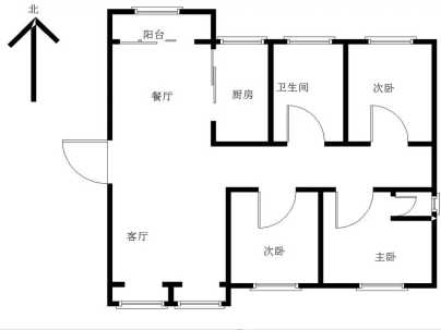 上海都市花园 2室 1厅 95平米
