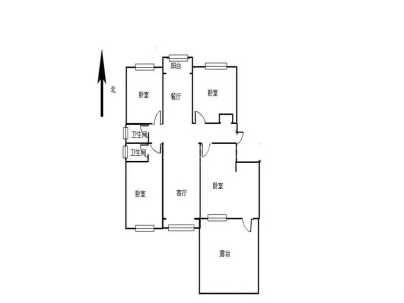 橄榄城 4室 2厅 153平米