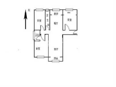 兆隆金盾国际(珠江路) 3室 2厅 137.83平米
