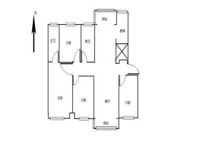 建业春天里(二期) 4室 2厅 143平米