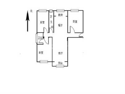 兆隆金盾国际(珠江路) 3室 2厅 139平米