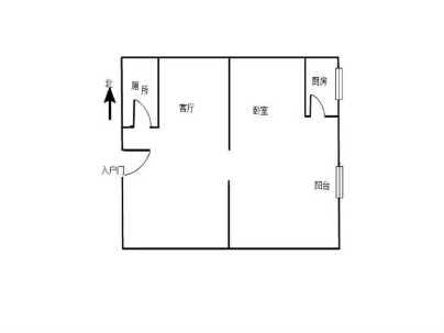 兆隆金盾国际(珠江路) 1室 1厅 52平米