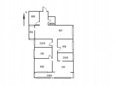 天朝家园 4室 2厅 178平米