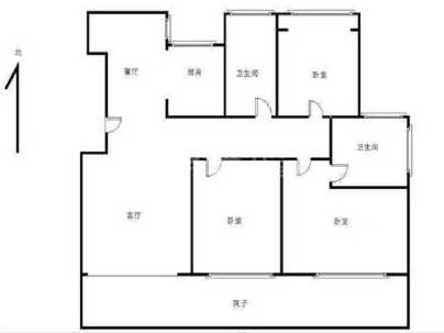信华城一期(洋房) 4室 2厅 170平米