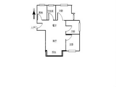 智恒爱丁堡 3室 2厅 93平米