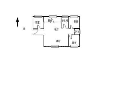兆隆金盾国际(珠江路) 4室 2厅 129.5平米