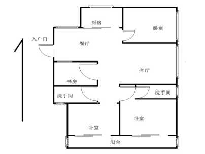 一品江山(一期东大院) 4室 2厅 159平米