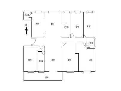 碧桂园天悦二期 5室 2厅 263平米