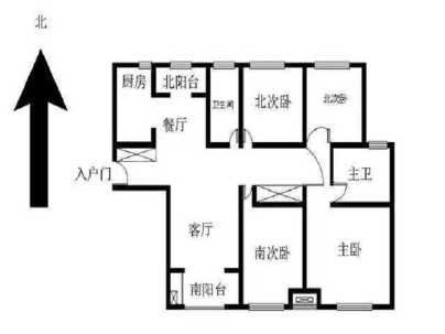 神火铭锦天下(高层) 4室 2厅 151平米