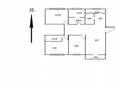 华夏明珠 3室 2厅 127.46平米