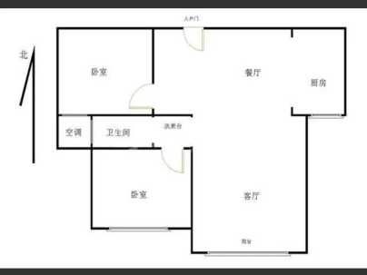 香樟公馆(东院) 2室 2厅 90.41平米