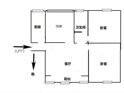 恒大缤纷城(高层) 2室 2厅 92平米