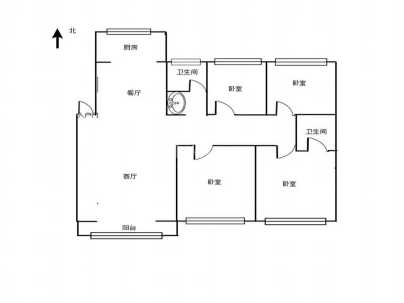 和谐嘉苑(长江东路) 4室 2厅 168平米