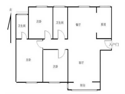 建业壹号城邦(五期) 3室 2厅 129.98平米