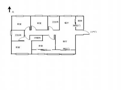 绿地中南漫悦湾(Ⅱ期高层) 4室 2厅 141平米