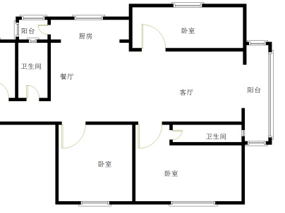 兆隆金盾国际(珠江路) 4室 2厅 168.9平米