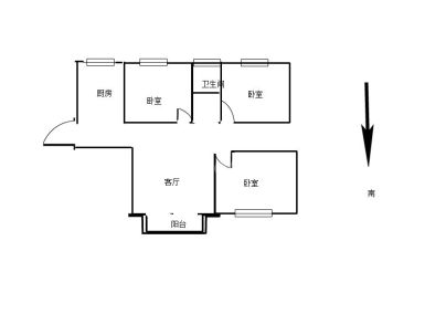 中州花园 3室 2厅 120平米