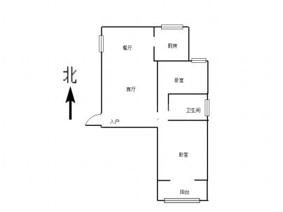 兰亭苑 2室 2厅 88平米