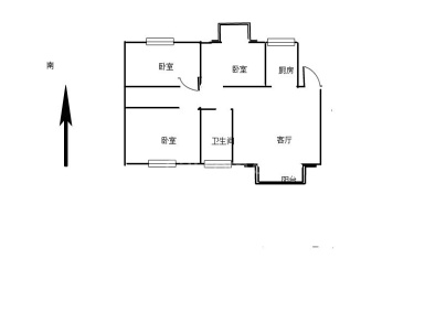 丰源公寓 3室 1厅 118平米