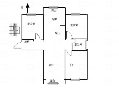 天明第一城 3室 2厅 114平米