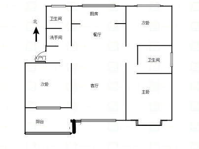 天顺苑 3室 2厅 140平米