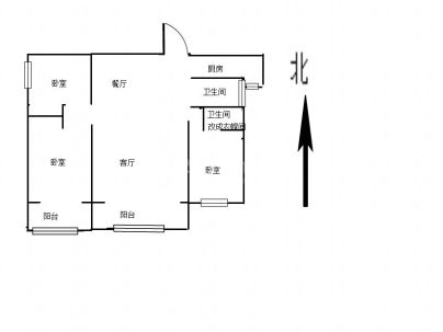 名门城(高层) 3室 2厅 138平米