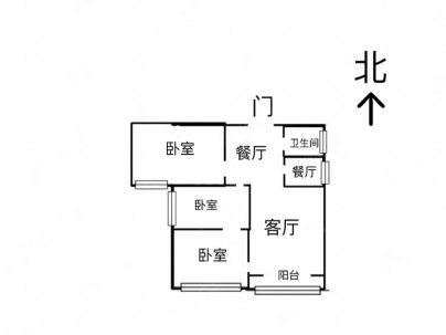 兆隆金盾国际(珠江路) 3室 2厅 102平米