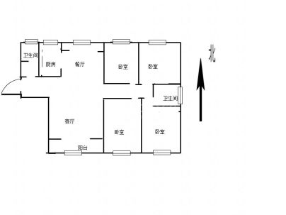 国安悦府(一期) 4室 2厅 148平米