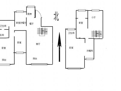 建业十八城二期 5室 3厅 239平米