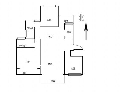 建业联盟新城 3室 2厅 163平米