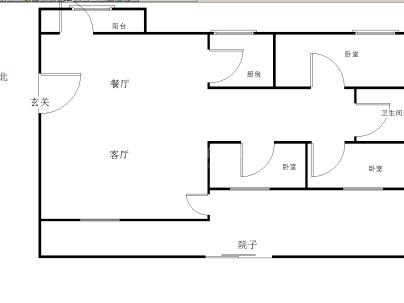 银河东苑(南部新城) 3室 2厅 113.24平米