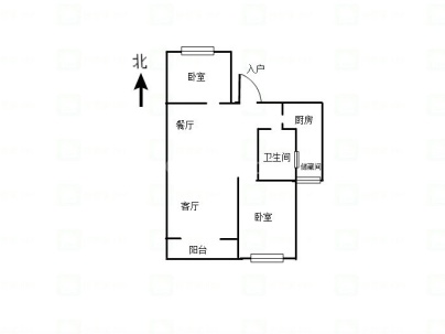 青岛花园 2室 2厅 90平米